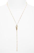 Women's Melanie Auld Spear Semiprecious Stone Y-necklace