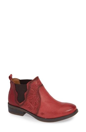 Women's Comfortiva Tenny Bootie M - Red