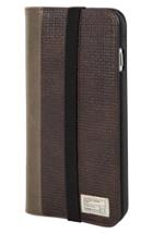 Hex Icon Iphone 6 /6s Plus Wallet Case - Brown