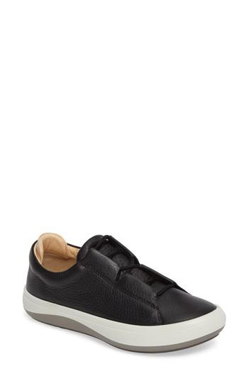 Women's Ecco Kinhin Low Top Sneaker -6.5us / 37eu - Black