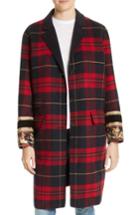 Women's The Kooples Plaid Double Face Jacket Us / 32 Fr - Black