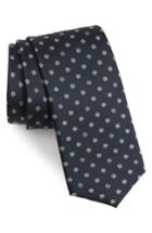 Men's Boss Novelty Print Silk Tie, Size - Blue