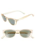 Women's Bp. 49mm Flat Top Rectangular Sunglasses - Yellow