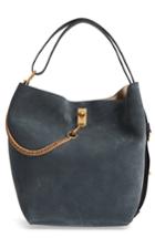 Givenchy Medium Gv Lambskin Bucket Bag - Burgundy