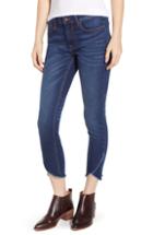Women's Vigoss Marley Tulip Hem Skinny Jeans - Blue