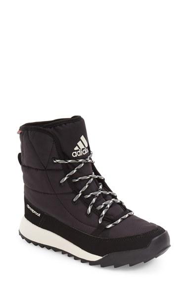 Women's Adidas 'choleah' Water Resistant Boot M - Black