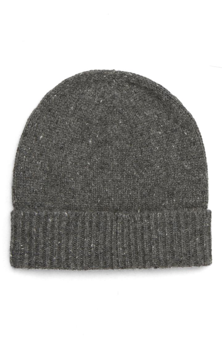 Men's Eleventy Loro Piana Cashmere Knit Cap -