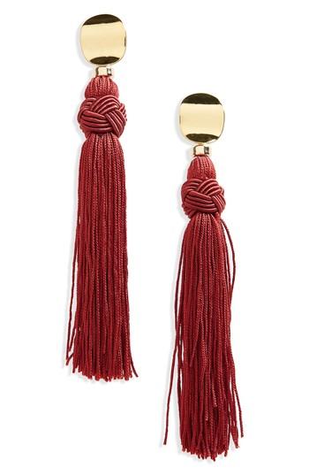 Women's Lizzie Fortunato Sienna Luxe Tassel Drop Earrings