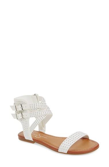 Women's Jessica Simpson 'karessa' Studded Flat Sandal