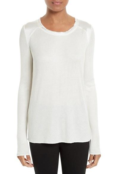Women's Rag & Bone Gunner Silk Tee