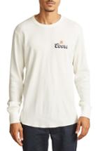 Men's Brixton X Coors Cask T-shirt - White