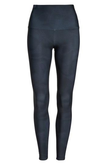Women's Onzie High Waist Print Leggings, Size M/l - Black