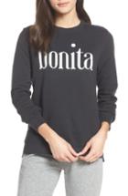 Women's Sol Angeles Bonita Sweatshirt - Black