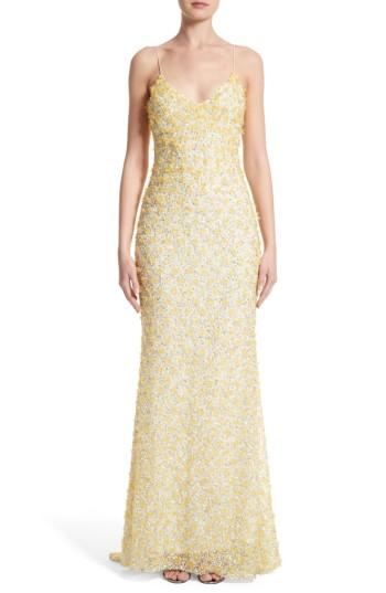 Women's Badgley Mischka Couture Embellished Gown