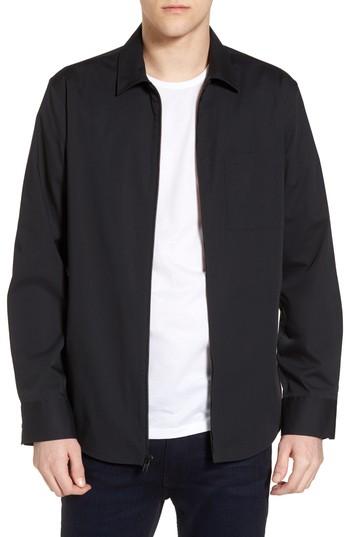 Men's Calibrate Zip Shirt Jacket - Black
