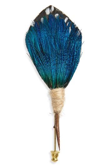Men's Brackish & Bell Twilight Feather Lapel Pin