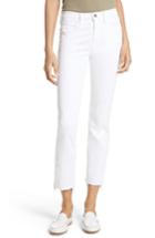 Women's Frame Le High Straight High Waist Staggered Hem Jeans
