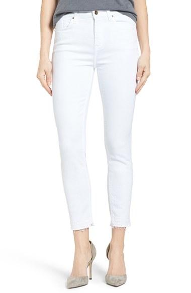 Women's Jen7 Release Hem Stretch Skinny Ankle Jeans