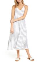 Women's Mimi Chica Stripe Slipdress - White