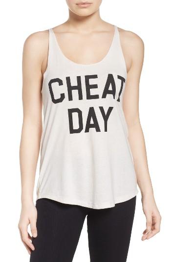 Women's Junk Food Cheat Day Lounge Tank