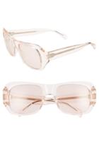 Women's Celine 56mm Special Fit Transparent Wrap Sunglasses -