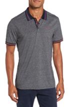 Men's Ted Baker London Fore Mouline Golf Polo (m) - Black