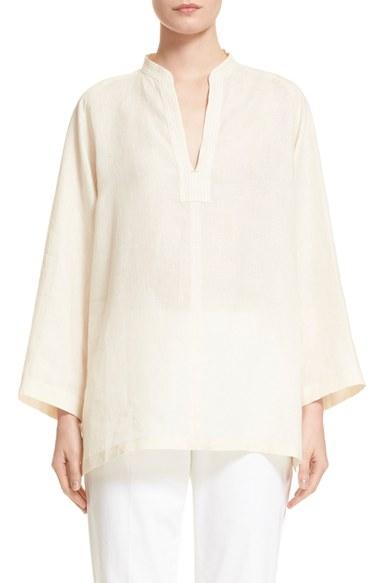 Women's Max Mara 'picchio' Linen Blouse