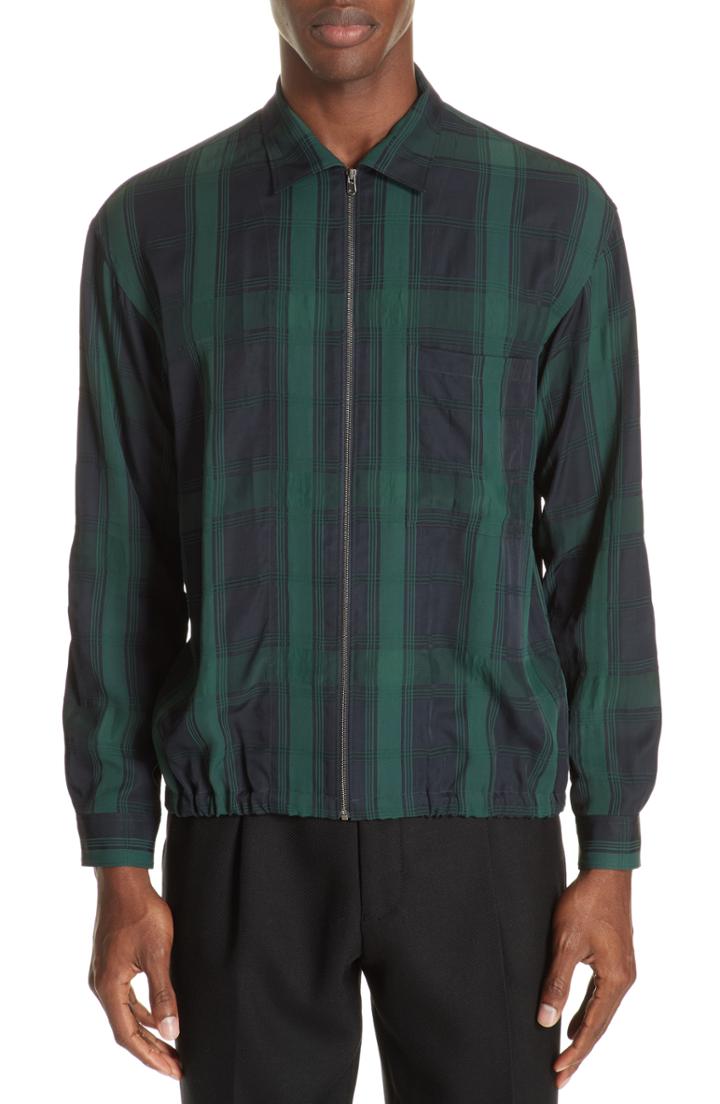 Men's Tomorrowland Check Slim Fit Woven Shirt