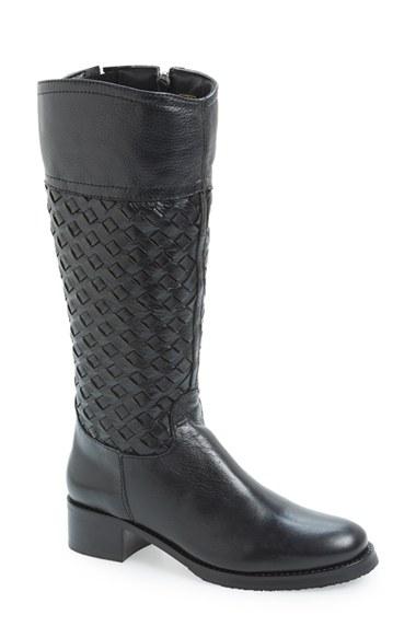 Women's Klub Nico 'zavelia' Woven Shaft Boot M - Black