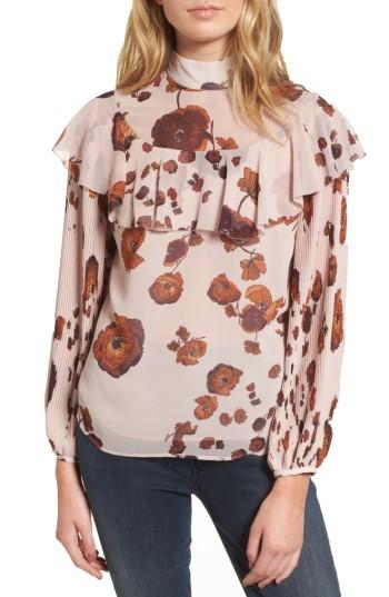 Women's Chelsea28 Ruffle Yoke Blouse - Pink
