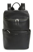 Matt & Nat Loom Brave Faux Leather Backpack - Black