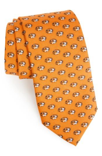 Men's Vineyard Vines University Of Missouri Silk Tie, Size - Yellow