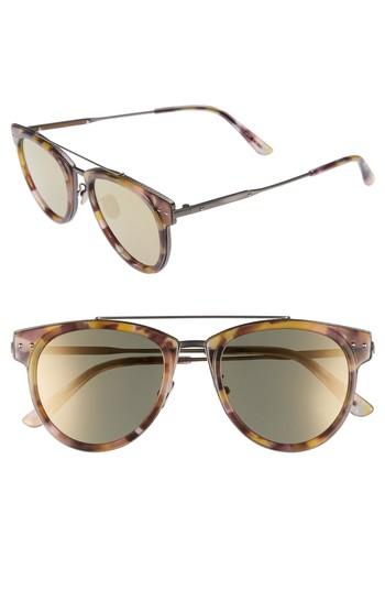 Women's Bottega Veneta 50mm Sunglasses - Avana Brown