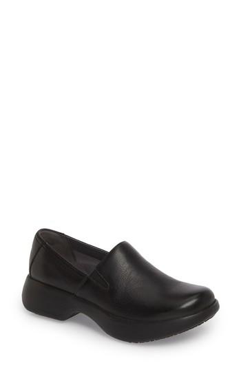 Women's Dansko Winona Slip-on Clog .5-5us / 35eu M - Black