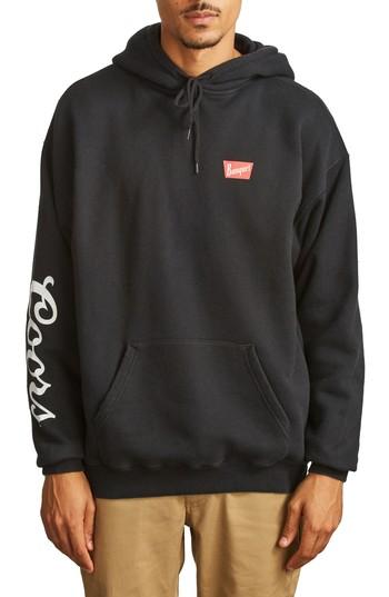Men's Brixton X Coors Banquet Hoodie - Black