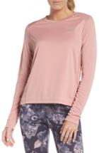 Women's Nike Miler Dry Long Sleeve Tee - Pink