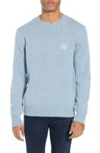 Men's Rag & Bone Victor Fit Crew, Size Small - Blue