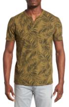 Men's Lucky Brand Palm Print Notch T-shirt