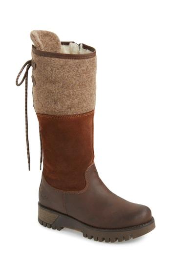 Women's Bos. & Co. 'ginger' Waterproof Mid Calf Platform Boot -9.5us / 40eu - Brown