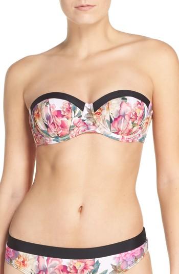 Women's Ted Baker London Strapless Bikini Top C/d - Pink