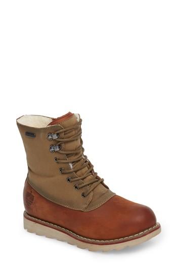 Women's Royal Canadian Lasalle Waterproof Insulated Winter Boot .5 M - Brown