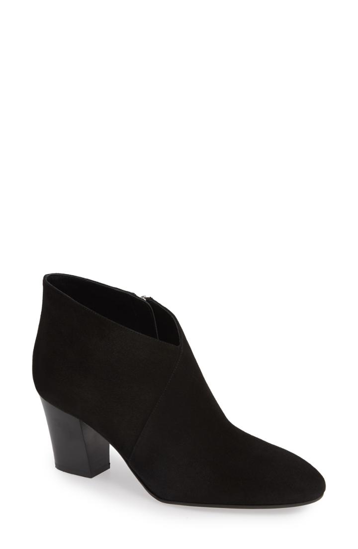 Women's Aquatalia Emiliana Surplice Bootie M - Black