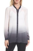 Women's Eileen Fisher Ombre Silk Blouse - White