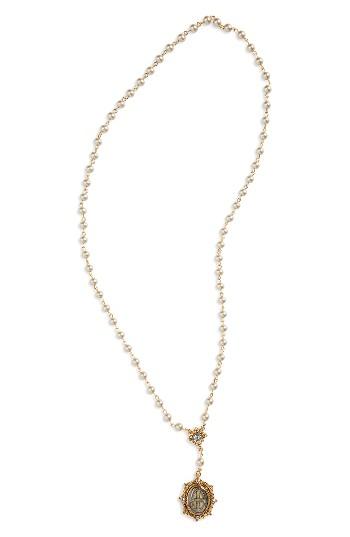 Women's Virgins Saints & Angels San Benito Rosary Necklace