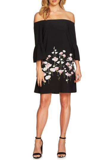 Women's Cece Evelyn Off The Shoulder Shift Dress