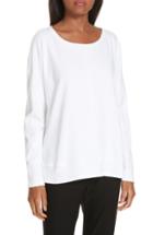 Women's Treasure & Bond Ribbed U-neck Top - Grey