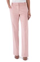 Women's Reiss Carie Stretch Cotton Blend Corduroy Pants Us / 4 Uk - Pink