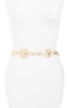 Women's Amici Accessories Coin Medallion Chain Belt