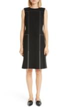 Women's Lafayette 148 New York Kenny Seamed Dress - Black