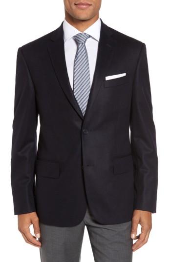 Men's Nordstrom Men's Shop Classic Fit Cashmere Blazer R - Blue